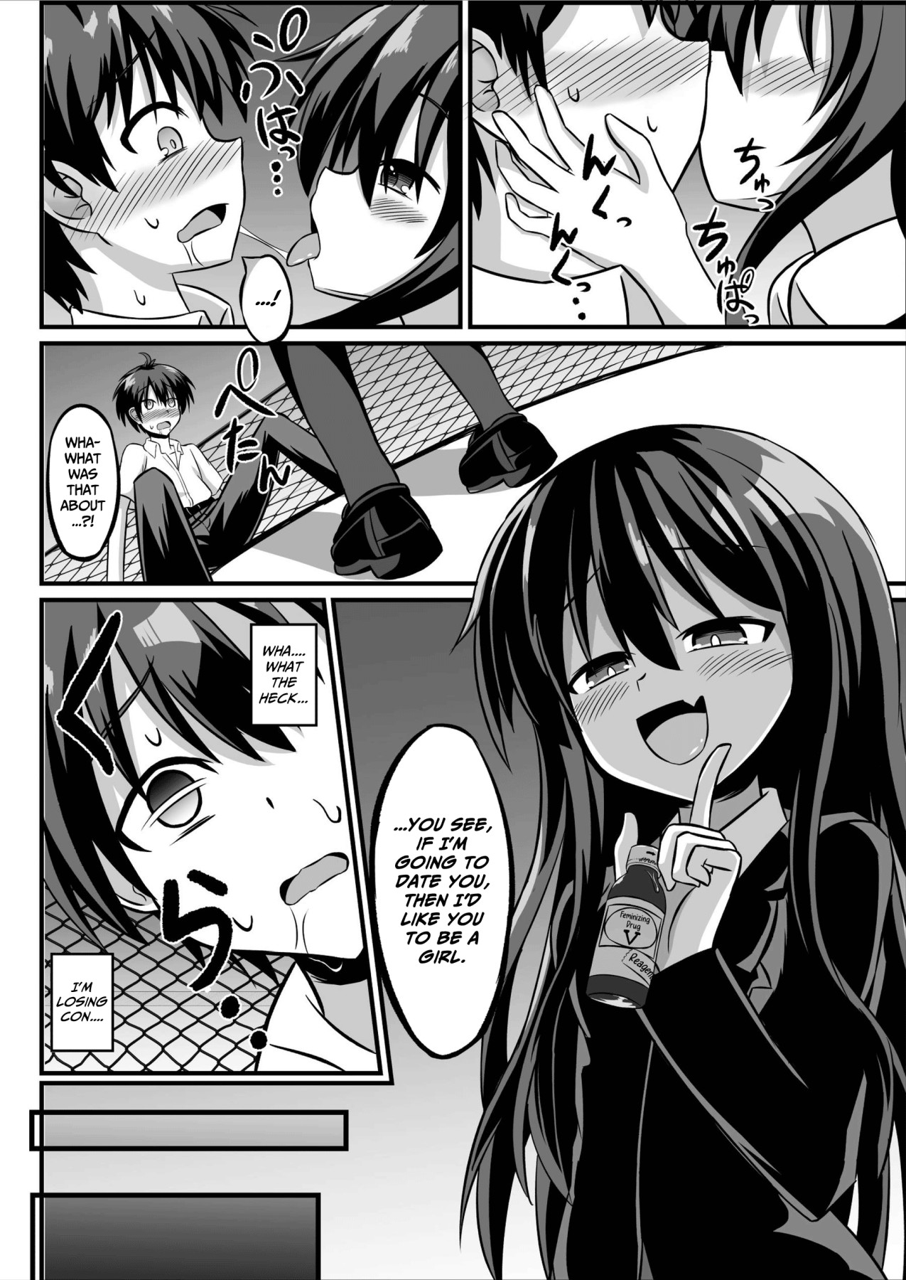 hentai manga Genderbent Descent Into Sluthood ~Turning Into A Girl From Lovey-Dovey Lesbian Sex~